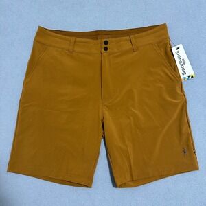 Smartwool Regular Fit 8" Shorts Fox Brown Large Mens Size L NWT